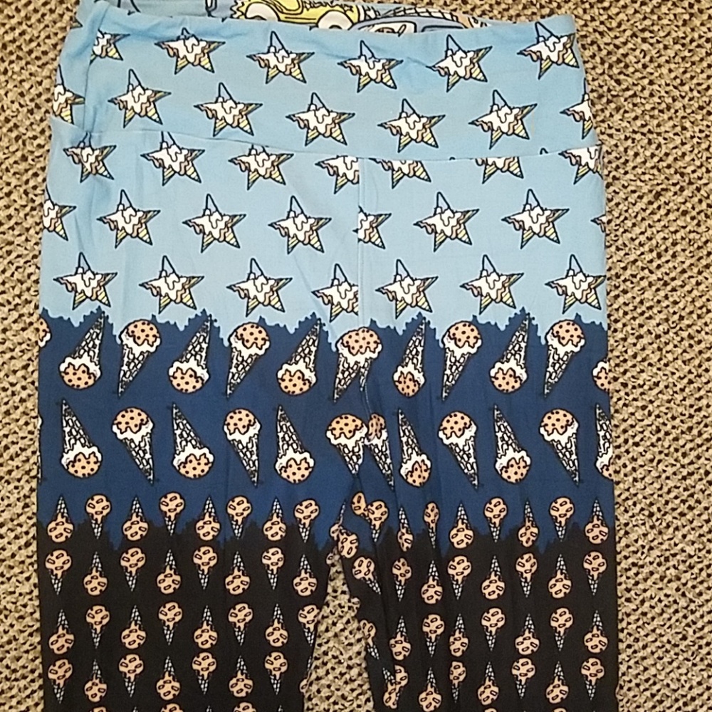 Lularoe OS ice cream Leggings
